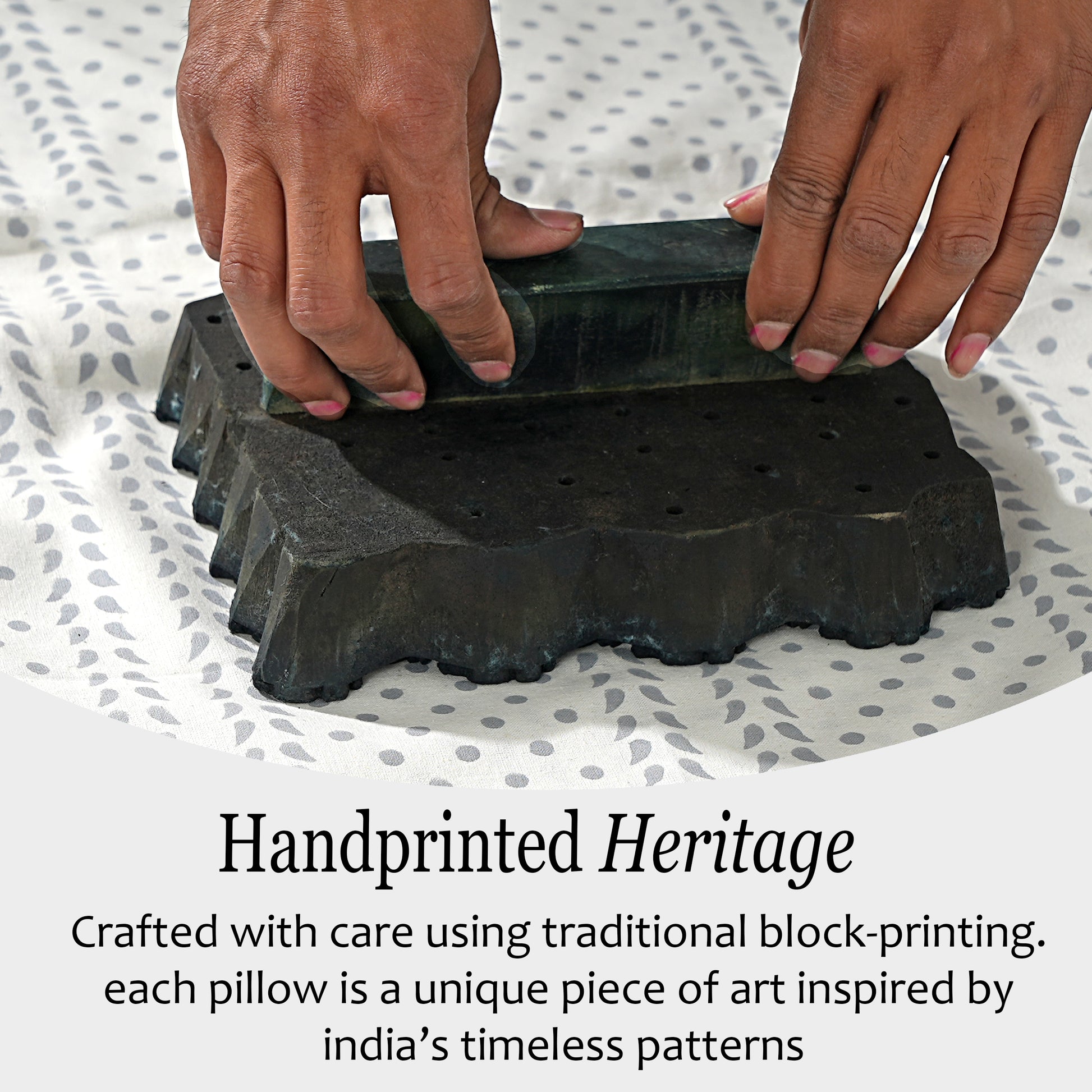 Piping Throw Pillow Covers - Misty Grey Trelis (Set of 2)