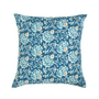 Boho-style hand-printed pillow covers in earthy, artisan-inspired tones

