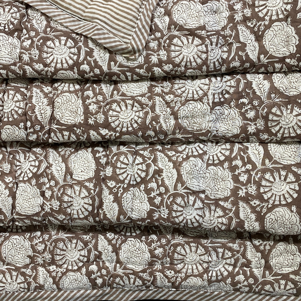 Quilt - Rustic Brown