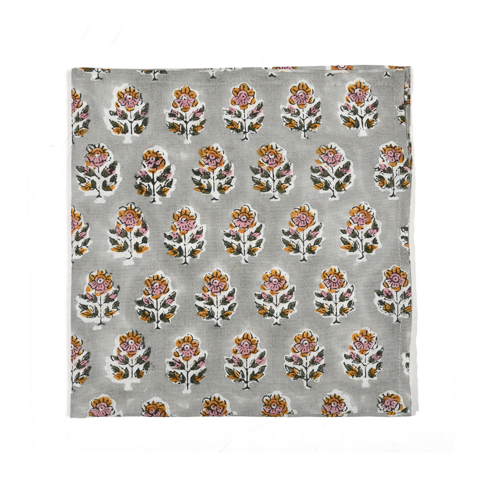 Cotton Cloth Napkins - Labra Gray