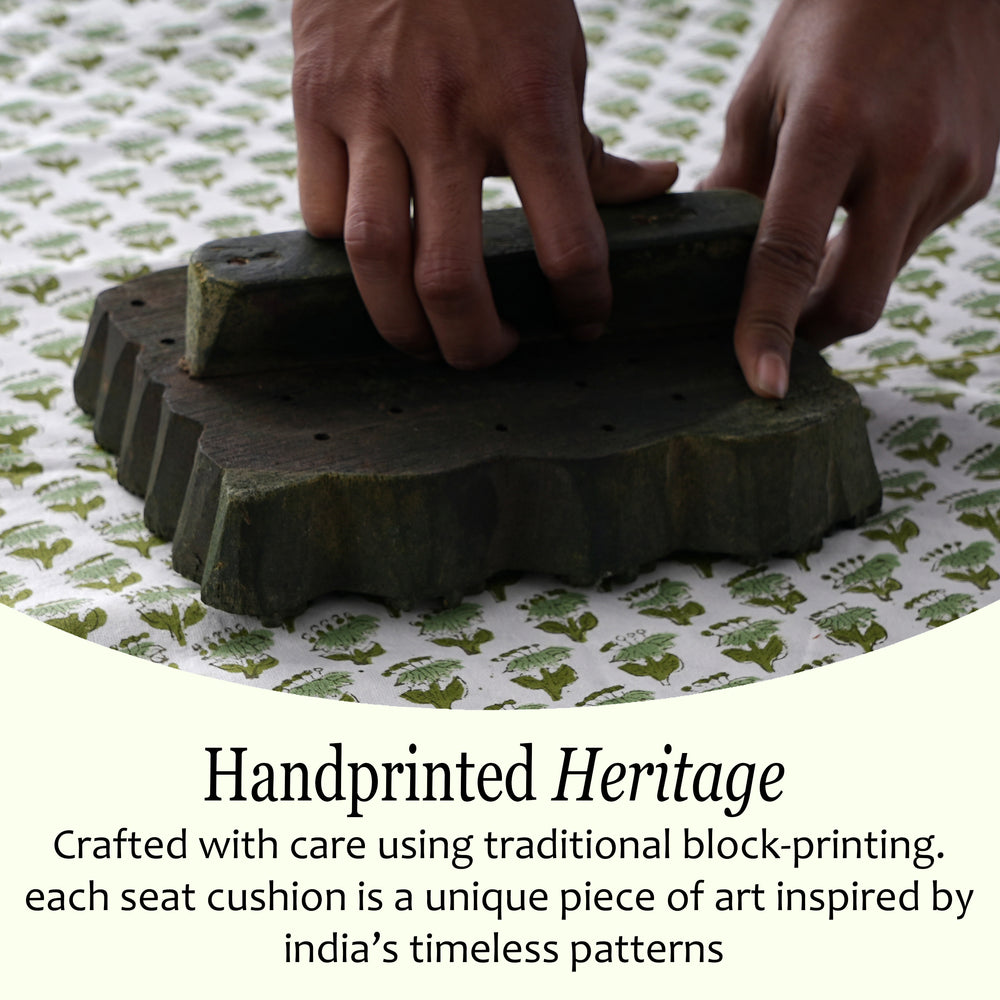 Chair Cushions - Emerald Green