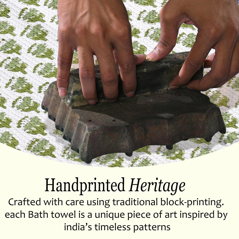 Bath Towel - Emerald Green (pack of 2)