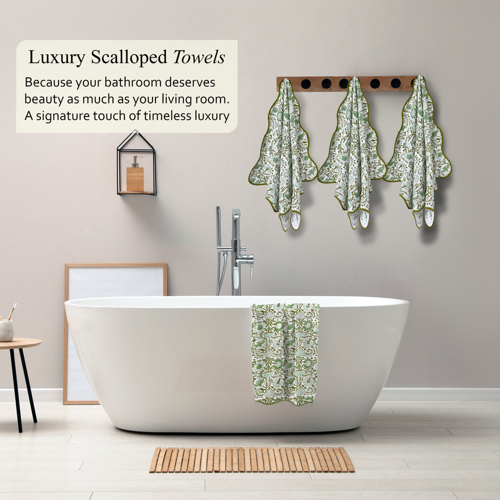 Bath Towel - Agate Green (pack of 2)