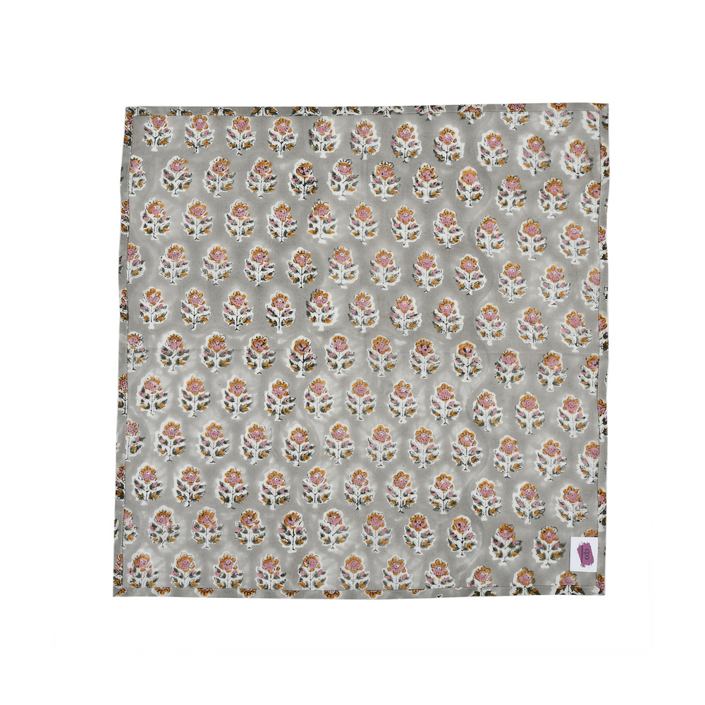 Cotton Cloth Napkins - Labra Gray