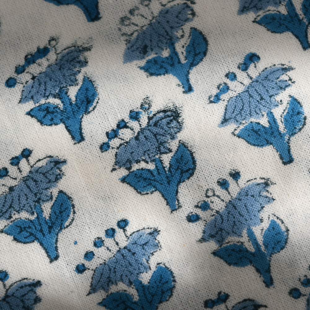 Ruffle Throw Pillow Covers -  Apatite Blue