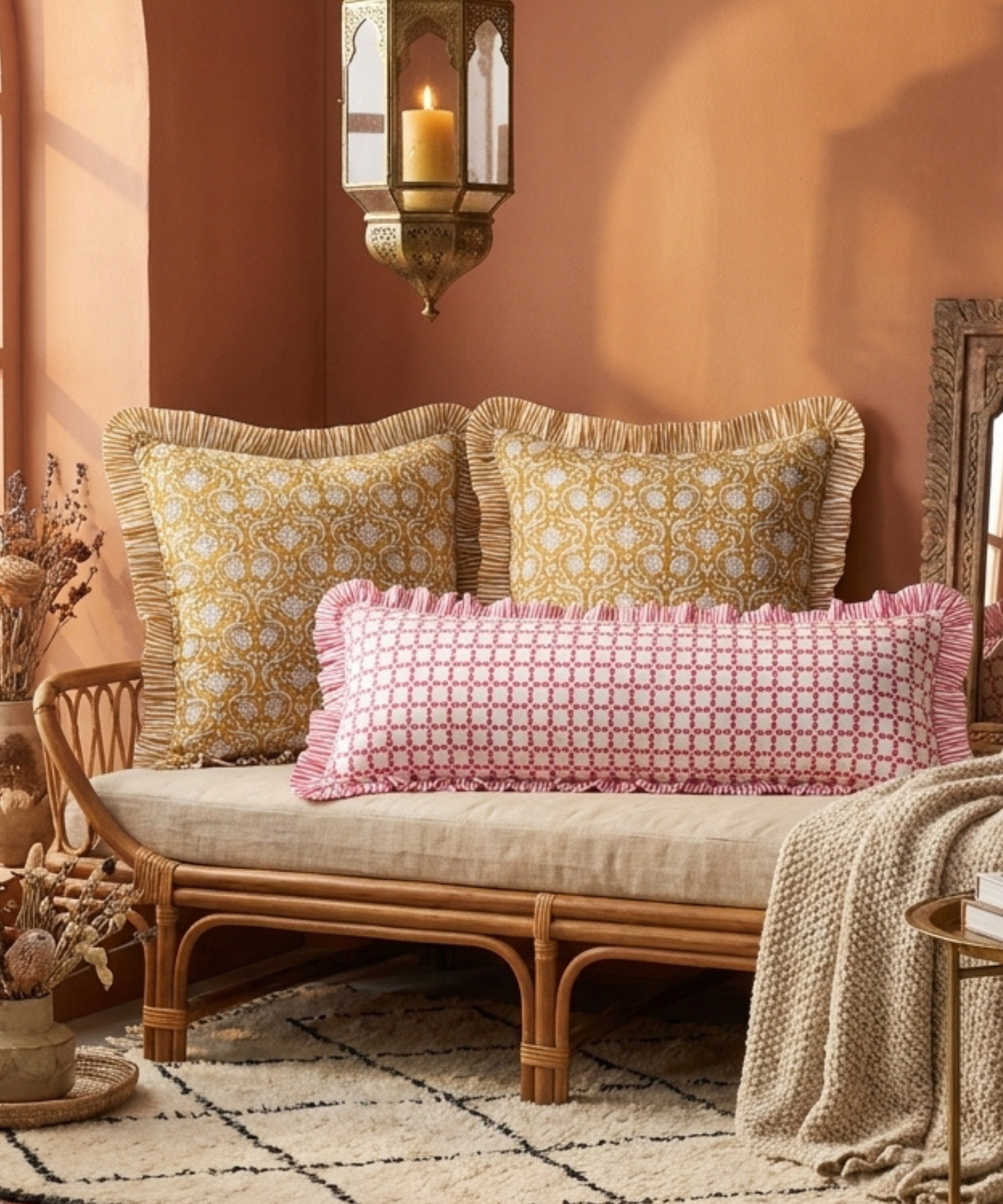 Ruffle Pillow Collection