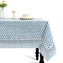 Apatite Blue Tablecloth for Dining Table