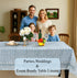 Apatite Blue Tablecloth for Dining Table