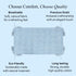 Apatite Blue Tablecloth for Dining Table