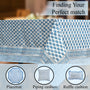 Apatite Blue Tablecloth for Dining Table