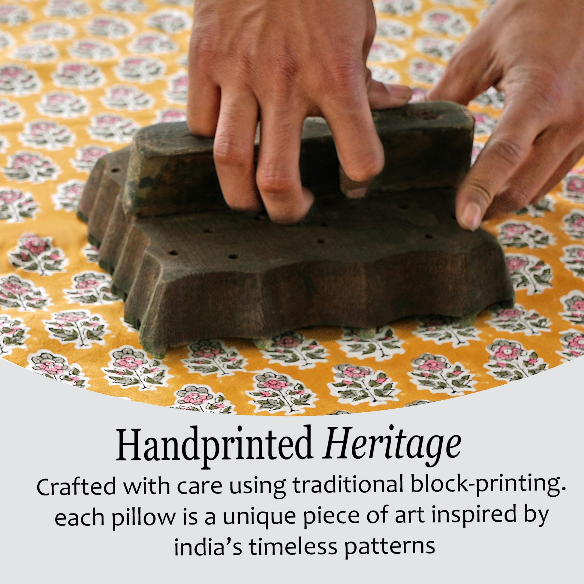 Piping Throw Pillow Covers - Yellow Citrine