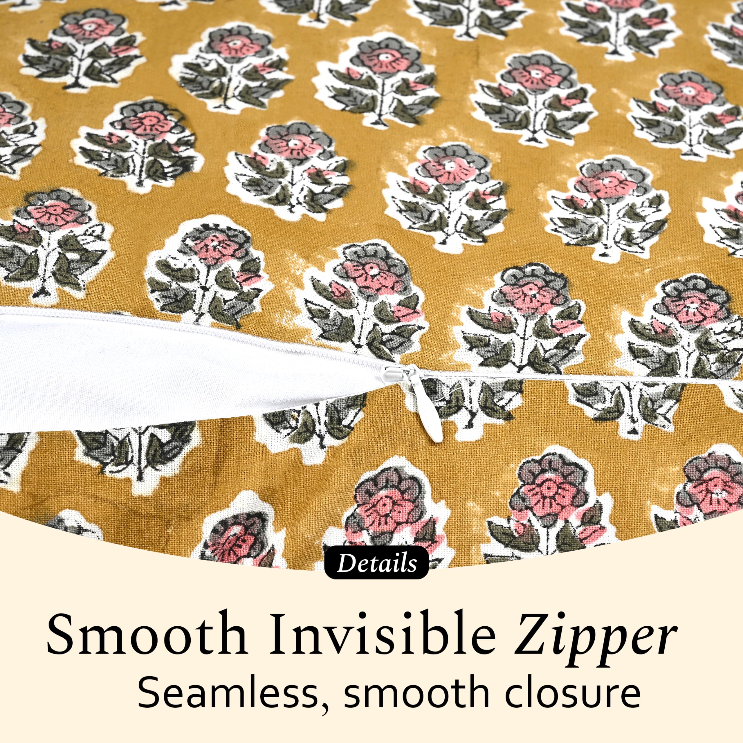 Scalloped Throw Pillow Covers - Yellow Citrine