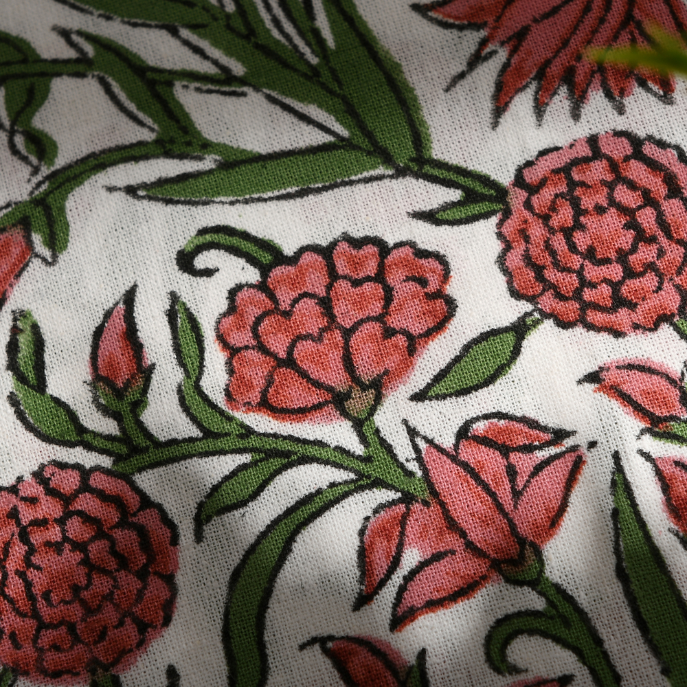 Piping Throw Pillow Covers - Red Garnet (Set of 2)