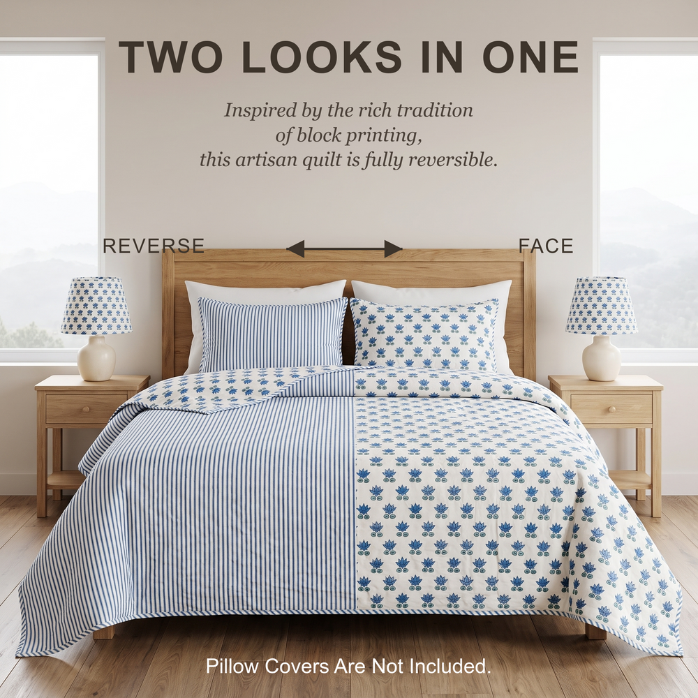 Quilt - Arctic Blue