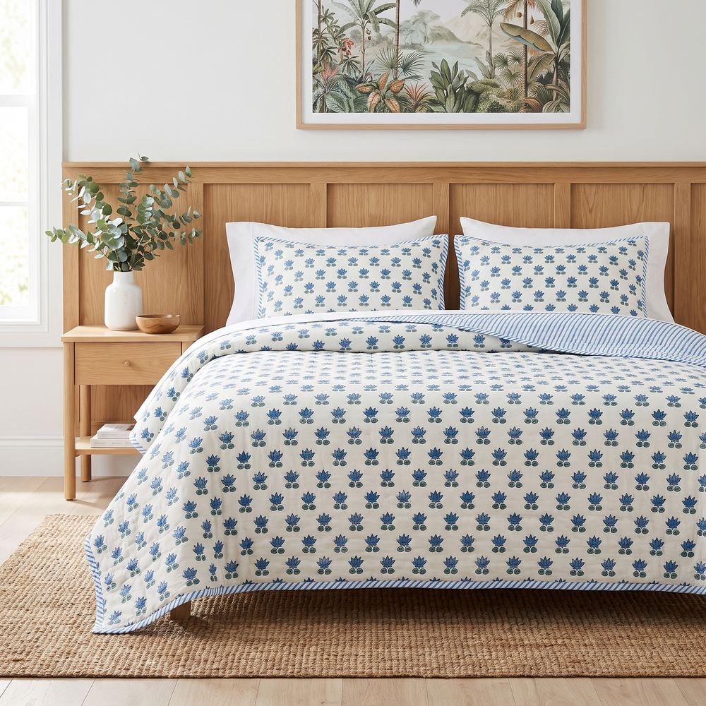 Quilt - Arctic Blue