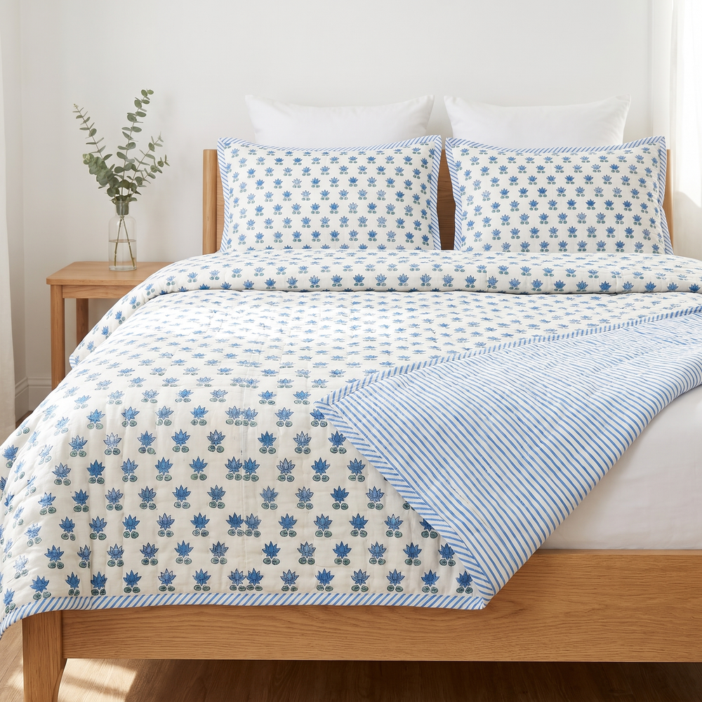 Quilt - Arctic Blue