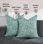 Durable, machine-washable boho pillow covers that soften with each wash