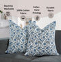 Durable, machine-washable boho pillow covers that soften with each wash
