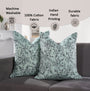 Durable, machine-washable boho pillow covers that soften with each wash