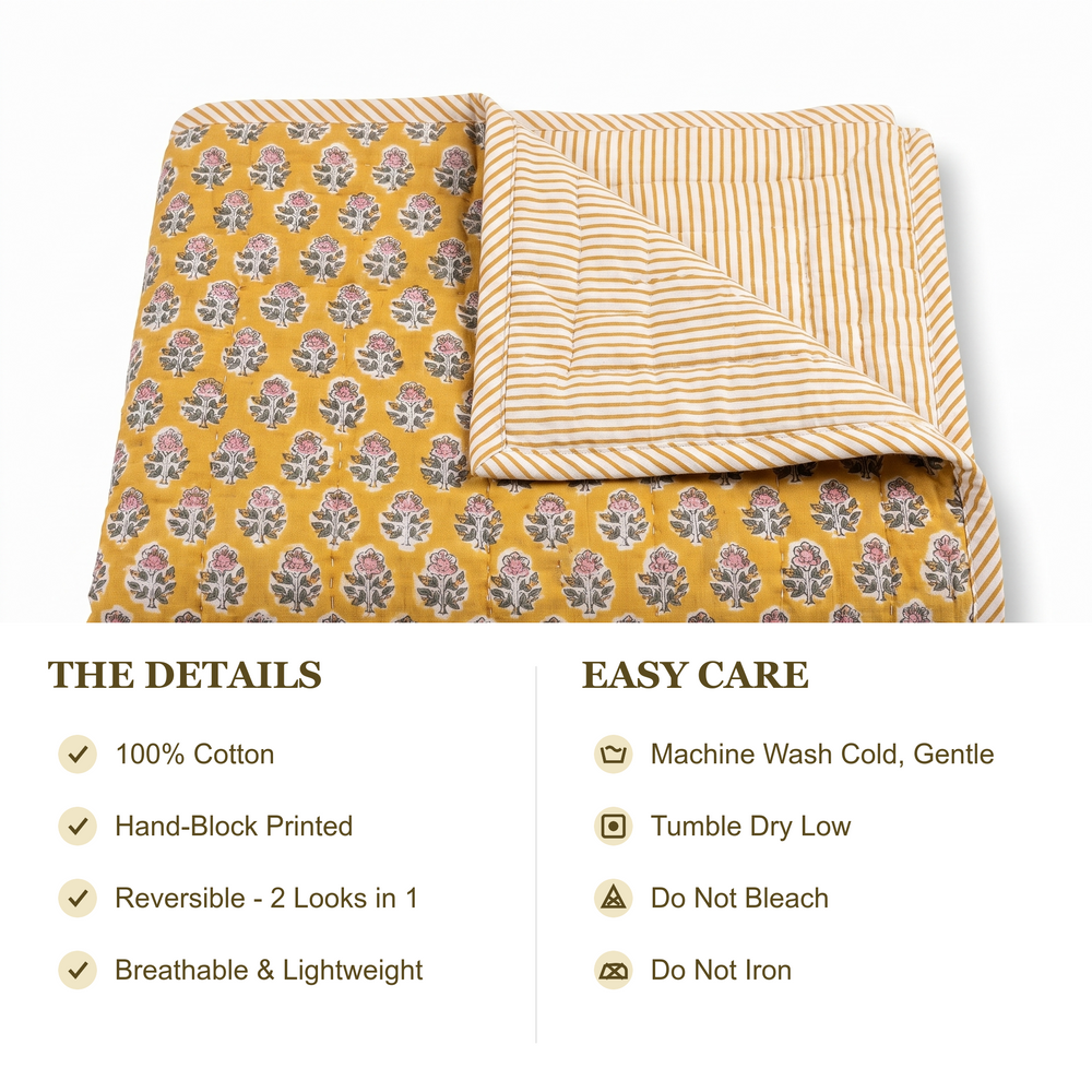 Quilt - Citrine Yellow
