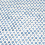 Blue Apatite Round Block Print Tablecloth