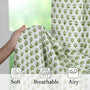 soft, breathable, and airy semi-sheer transparent curtains