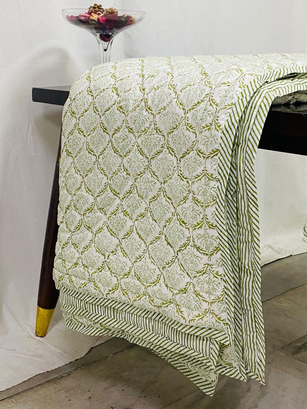 Quilt - Olive Bloom