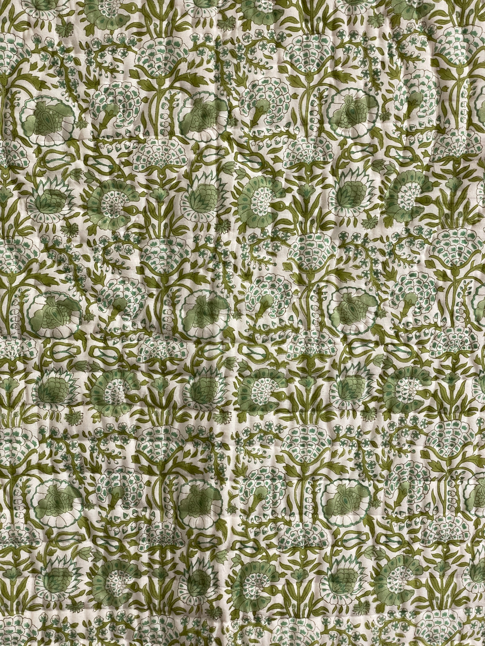 Quilt - Agate Green Stripe