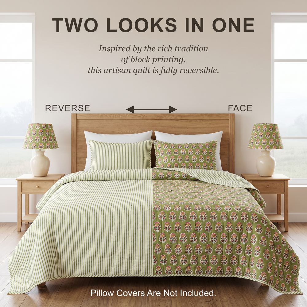 Quilt - Jade Green