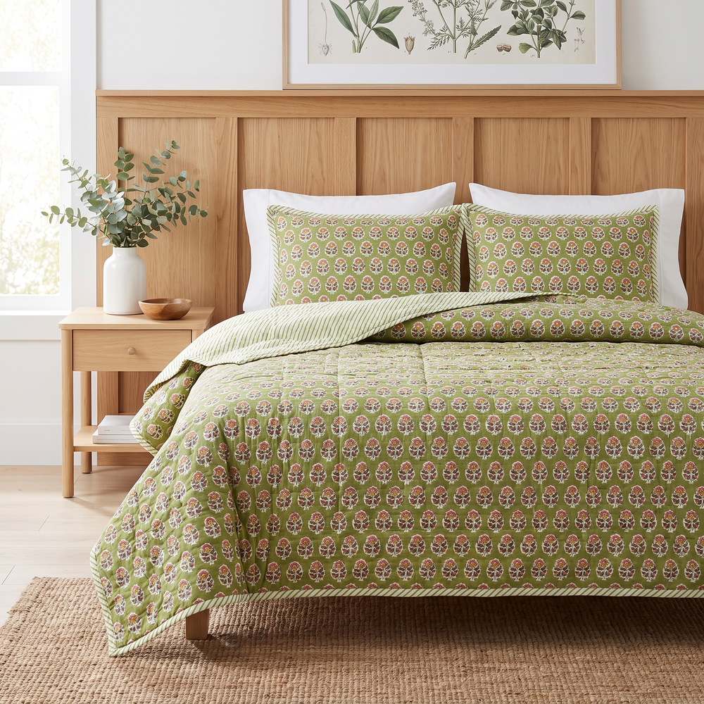 Quilt - Jade Green