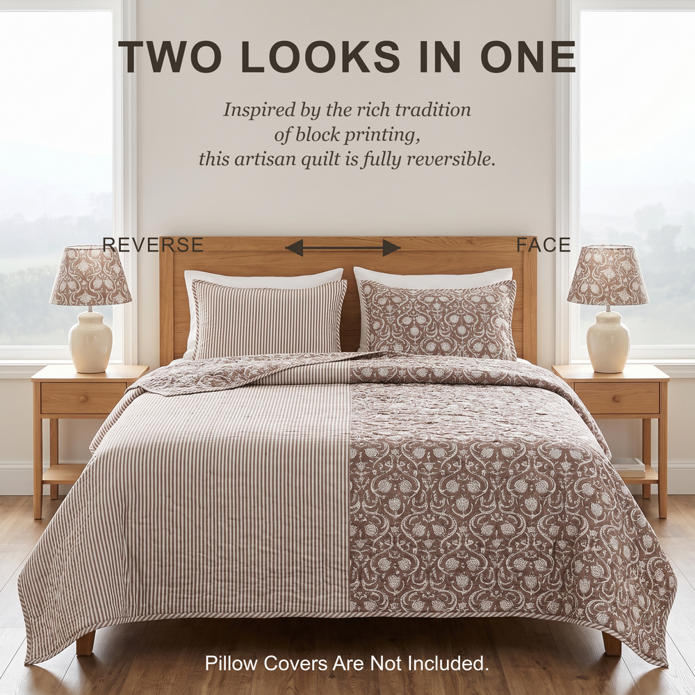 Quilt - Mocha Regal