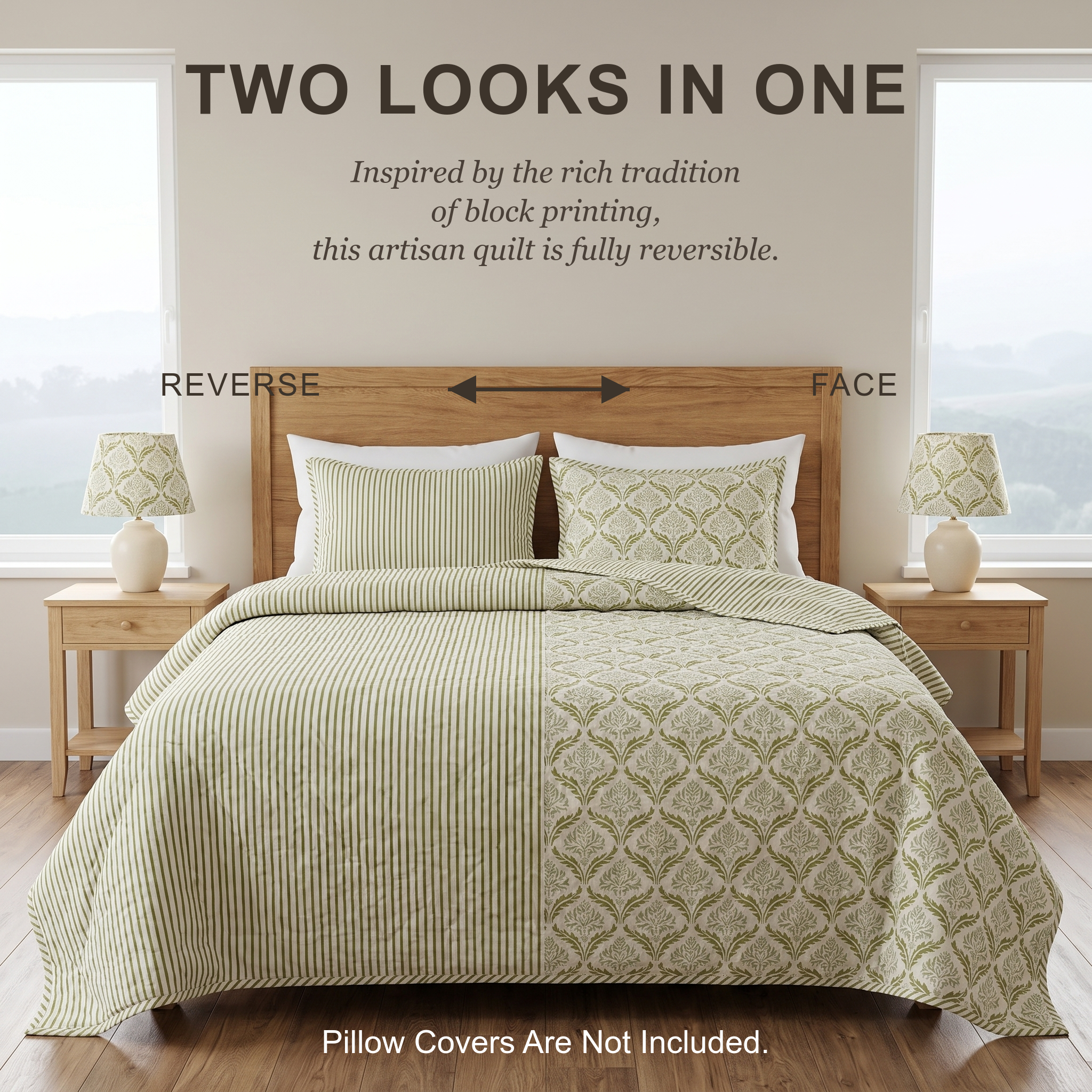 Quilt - Olive Bloom