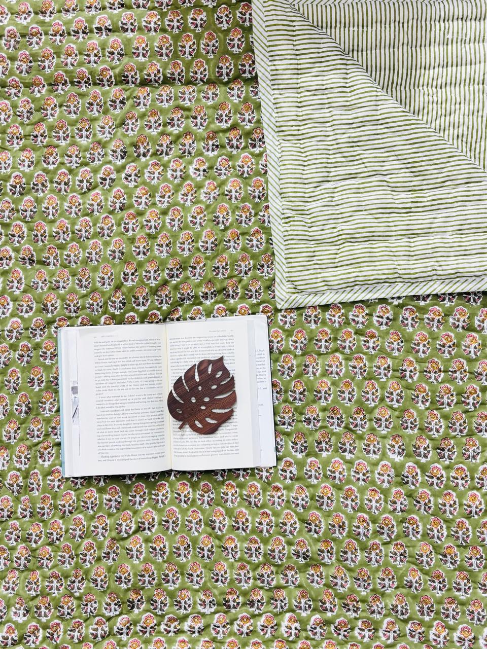 Quilt - Jade Green