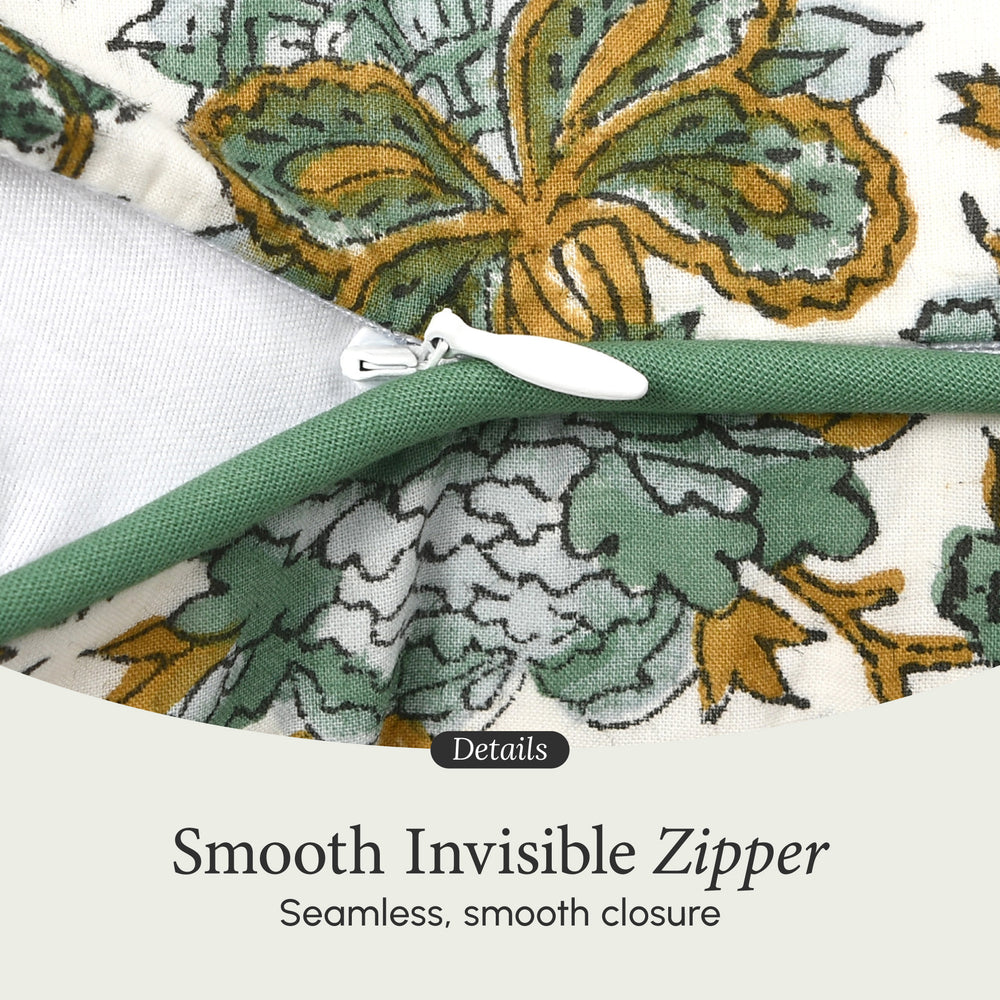 Piping Throw Pillow Covers - Topaz Blue (Set of 2)