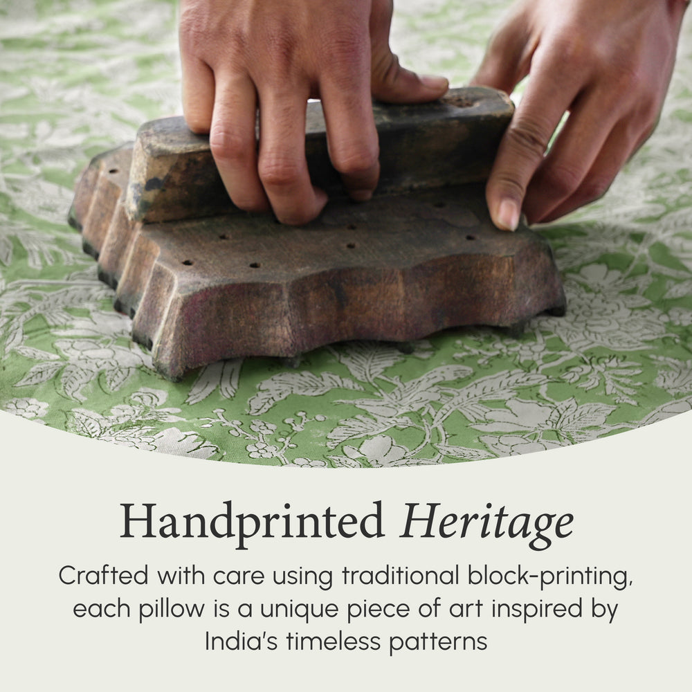 Piping Throw Pillow Covers - Olive Green (Set of 2)