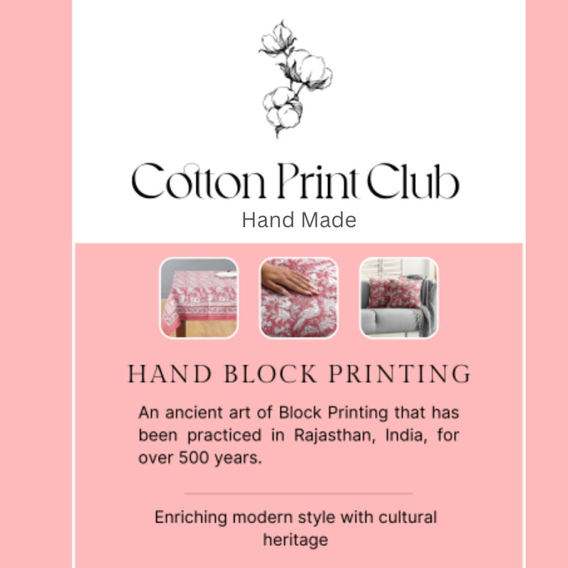 a pink and white flyer for a print club