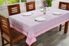 Pink Sapphire Cotton Tablecloth Table Cover - Cotton Print Club